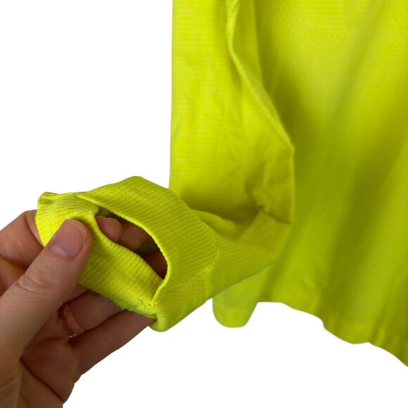Lululemon Like New Run Swiftly Yellow Long Sleeve Shirt Women’s 8 - Picture 2 of 5
